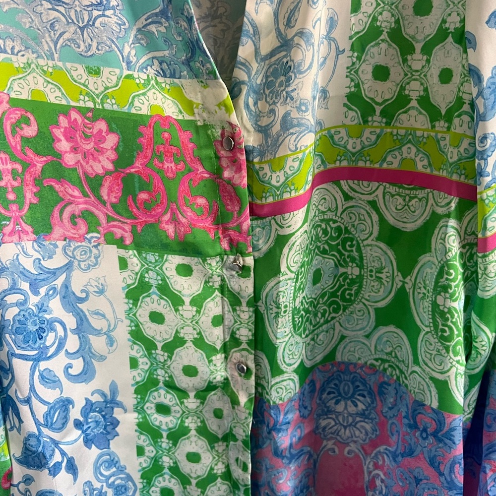 Zara | Patchwork Printed Shirt - image 4